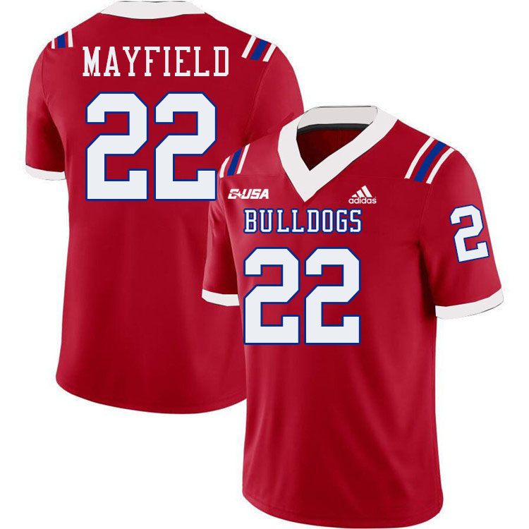 Jadon Mayfield Louisiana Tech Jersey,LA Tech Bulldogs Football Jerseys,Uniforms,Gears-Red